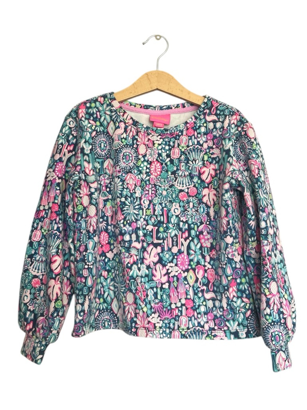 Lilly Pulitzer Girls' Kamala Long Sleeve Sweatshirt